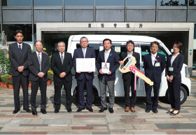 福祉車両の寄贈［高松市］2019年10月